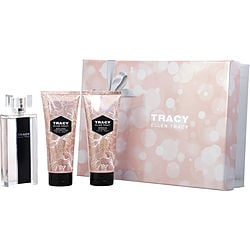 TRACY by Ellen Tracy - EAU DE PARFUM SPRAY 2.5 OZ (NEW BOTTLE DESIGN) & BODY LOTION 3.4 OZ & SHOWER GEL 3.4 OZ