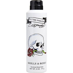 ED HARDY SKULLS & ROSES by Christian Audigier - DEODORANT SPRAY
