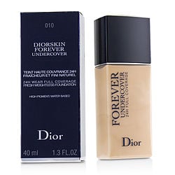 CHRISTIAN DIOR by Christian Dior - Diorskin Forever Undercover 24H Wear Full Coverage Water Based Foundation - # 010 Ivory