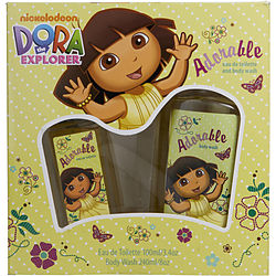 DORA THE EXPLORER by Compagne Europeene Parfums - ADORABLE EDT SPRAY 3.4 OZ & BODY WASH