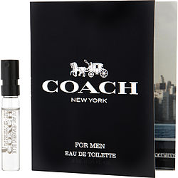 COACH FOR MEN by Coach - EDT SPRAY VIAL ON CARD