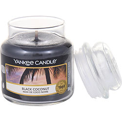 YANKEE CANDLE by Yankee Candle - BLACK COCONUT SCENTED SMALL JAR