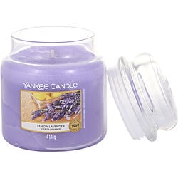 YANKEE CANDLE by Yankee Candle - LEMON LAVENDER SCENTED MEDIUM JAR