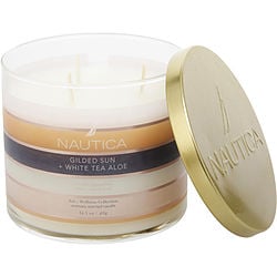 NAUTICA GILDED SUN & WHITE TEA ALOE by Nautica - CANDLE