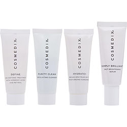 CosMedix by CosMedix - Treatment Prep 4-Piece Essentials Kit: Purity Clean + Simply Brillian=t + Define + Hydrate+