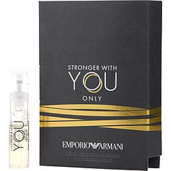 EMPORIO ARMANI STRONGER WITH YOU ONLY by Giorgio Armani - EDT SPRAY VIAL