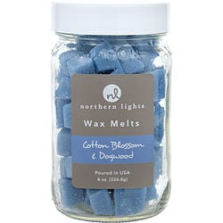 COTTON BLOSSOM & DOGWOOD by Northern Lights - SIMMERING FRAGRANCE CHIPS - 7 OZ JAR CONTAINING