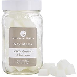 WHITE CURRANT & JASMINE by Northern Lights - SIMMERING FRAGRANCE CHIPS - 7 OZ JAR CONTAINING