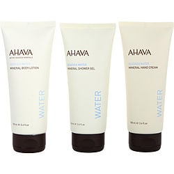 Ahava by AHAVA - The Power of Love Love Yourself Trio: Deadsea Water Mineral Body Lotion + Hand Cream + Shower Gel
