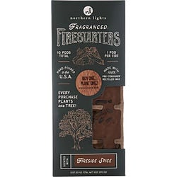 FIRESIDE SPICE by Northern Lights - FRAGRANCED FIRESTARTERS (10 PACK)