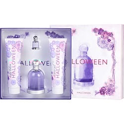 HALLOWEEN by Jesus del Pozo - EDT SPRAY 3.4 OZ & BODY LOTION 5 OZ & SHOWER GEL 5 OZ & EDT 0.15 OZ MINI