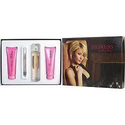 HEIRESS PARIS HILTON by Paris Hilton - EAU DE PARFUM SPRAY 3.4 OZ & BODY LOTION 3 OZ & SHOWER GEL 3 OZ & EAU DE PARFUM SPRAY 0.34 OZ