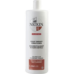 NIOXIN by Nioxin - SYSTEM 4 SCALP THERAPY CONDITIONER FOR FINE CHEMICALLY ENHANCED NOTICEABLY THINNING HAIR