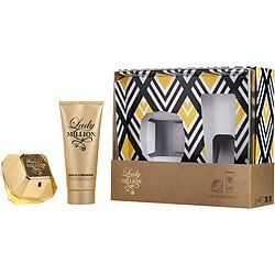 PACO RABANNE LADY MILLION by Paco Rabanne - EAU DE PARFUM SPRAY 2.7 OZ & BODY LOTION