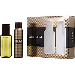 QUORUM by Antonio Puig - EDT SPRAY 3.4 OZ & DEODORANT SPRAY