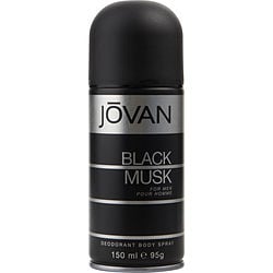 JOVAN BLACK MUSK by Jovan - DEODORANT BODY SPRAY