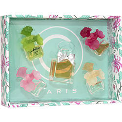 CABOTINE VARIETY by Parfums Gres - 5 PIECE MINI VARIETY WITH CABOTINE & CABOTINE ROSE & CABOTINE GOLD & CABOTINE FLEUR DE PASSION & AMBRE DE CABOCHAR AND ALL ARE MINIS