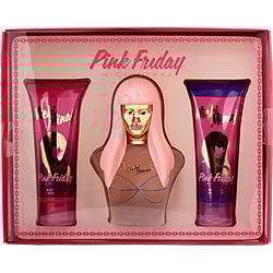 NICKI MINAJ PINK FRIDAY by Nicki Minaj - EAU DE PARFUM SPRAY 3.4 OZ & BODY LOTION 3.4 OZ & SHOWER GEL 3.4 OZ