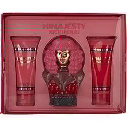 NICKI MINAJ MINAJESTY by Nicki Minaj - EAU DE PARFUM SPRAY 3.4 OZ & BODY LOTION 3.4 OZ & SHOWER GEL 3.4 OZ