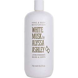 ALYSSA ASHLEY WHITE MUSK by Alyssa Ashley - HAND AND BODY MOISTURISER