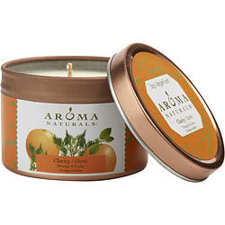 CLARITY AROMATHERAPY by CLARITY AROMATHERAPY - ONE 2.5x1.75 inch TIN SOY AROMATHERAPY CANDLE. COMBINES THE ESSENTIAL OILS OF ORANGE & CEDAR. BURNS APPROX.