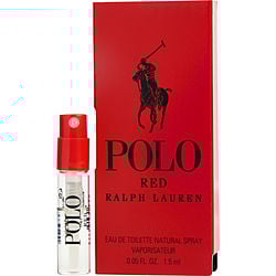 POLO RED by Ralph Lauren - EDT SPRAY VIAL ON CARD