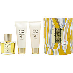 ACQUA DI PARMA MAGNOLIA NOBILE by Acqua di Parma - EAU DE PARFUM SPRAY 3.4 OZ & BODY CREAM 2.5 OZ & BATH AND SHOWER GEL 2.5 OZ - DebStella