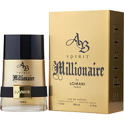 AB SPIRIT MILLIONAIRE by Lomani - EDT SPRAY - DebStella