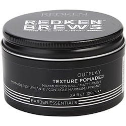 REDKEN by Redken - REDKEN BREWS TEXTURE POMADE OUTPLAY MAXIMUM CONTROL