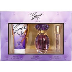GUESS GIRL BELLE by Guess - EDT SPRAY 3.4 OZ & BODY LOTION 6.7 & EDT SPRAY 0.5 OZ