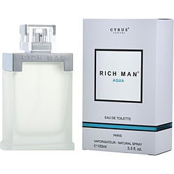 RICH MAN ACQUA by Cyrus Parfums - EDT SPRAY
