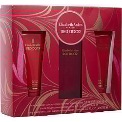 RED DOOR by Elizabeth Arden - EDT SPRAY 3.3 OZ & BODY LOTION 3.3 OZ & SHOWER GEL 3.3 OZ
