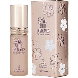 LOVE & WHITE DIAMONDS by Elizabeth Taylor - EDT SPRAY