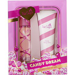 PINK SUGAR by Aquolina - EDT SPRAY 3.4 OZ & BODY LOTION
