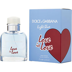 D & G LIGHT BLUE LOVE IS LOVE by Dolce & Gabbana - EDT SPRAY