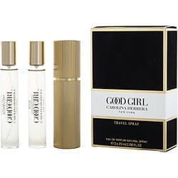 CH GOOD GIRL by Carolina Herrera - EAU DE PARFUM REFILLABLE SPRAY 0.68 OZ & 2 X EAU DE PARFUM REFILL SPRAY