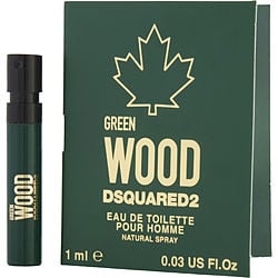 DSQUARED2 WOOD GREEN by Dsquared2 - EDT SPRAY VIAL ON CARD