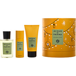 ACQUA DI PARMA COLONIA FUTURA by Acqua di Parma - EAU DE COLOGNE SPRAY 3.4 OZ & DEODORANT SPRAY 1.7 OZ & HAIR & BODY SHOWERL GEL 2.5 OZ - DebStella