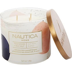 NAUTICA TEAKWOOD & SEA SALT by Nautica - CANDLE