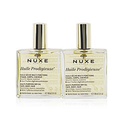 Nuxe by Nuxe - Travel With Nuxe Huile Prodigieuse Multi Usage Dry Oil Duo Set: 2x Dry Oil 100ml  --2x