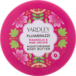 YARDLEY FLOWERAZZI MAGNOLIA & PINK ORCHID by Yardley - BODY BUTTER