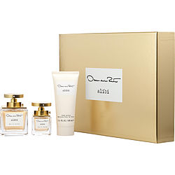 OSCAR DE LA RENTA ALIBI by Oscar de la Renta - EAU DE PARFUM SPRAY 3.4 OZ & BODY LOTION 3.4 OZ & EAU DE PARFUM SPRAY 1 OZ