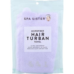 SPA ACCESSORIES by Spa Accessories - SPA SISTER MICROFIBER HAIR TURBAN - LAVENDER