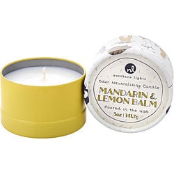 PAWS ON MANDARIN & LEMON BALM by Northern Lights - ODOR NEUTRALIZING CANDLE