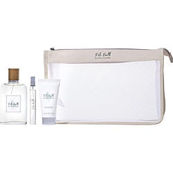 POLO EARTH by Ralph Lauren - EDT SPRAY 3.4 OZ & BODY LOTION 1.7 OZ & EDT SPRAY 0.33 OZ MINI & BAG