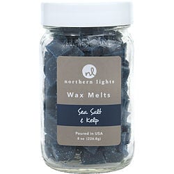 SEA SALT & KELP by Northern Lights - SIMMERING FRAGRANCE CHIPS - 8 OZ JAR CONTAINING