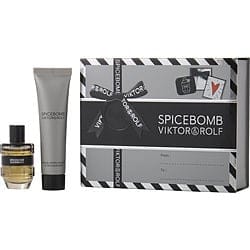 SPICEBOMB by Viktor & Rolf - EDT 0.24 OZ MINI & AFTERSHAVE BALM