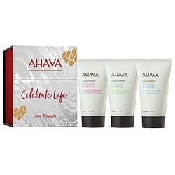 Ahava by AHAVA - Celebrate Life Love Triangle Set: Deasea Water Mineral Body Lotion + Hand Cream + Shower Gel