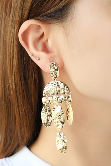 Titanium alloy earrings, zinc alloy earrings, alloy cuff earring, alloy drop earrings