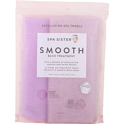 SPA ACCESSORIES by Spa Accessories - SPA SISTER TWIN EXFOLIATING SPA TOWELS (PURPLE MUAVE & LIGHT MUAVE)